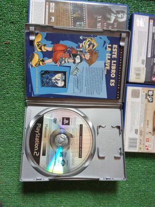 Lote 6 Juegos PS2: Eragon, Tomb Raider, Zathura, D