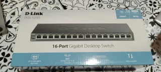 Switch D-Link DGS-1016S 16 Puertos Gigabit