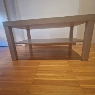 Mesa de centro IKEA madera clara