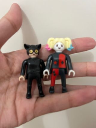 Figuras Playmobil Catwoman y Harley Quinn