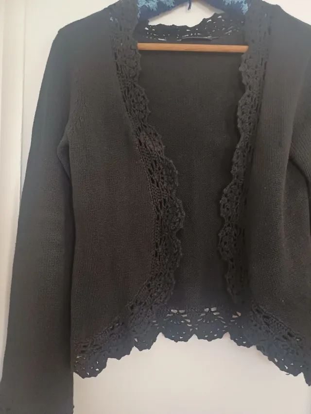 Chaqueta Kiabi Algodón Negra Talla M