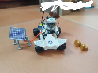 Playmobil Astronauta con Vehículo