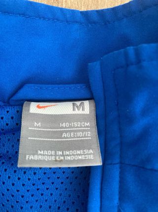 Chaqueta Nike niño Talla M azul
