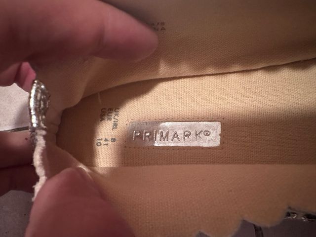 Manoletinas plateadas