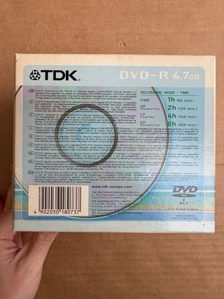 TDK DVD-R 10 dischi 4.7 GB 1-4x