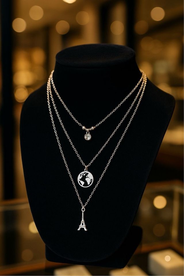 Collar de plata 925 “Travel”