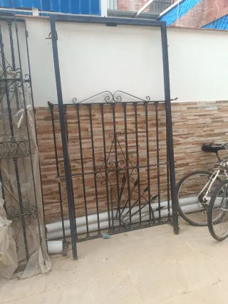 Cancelas rejas de hierro forjado