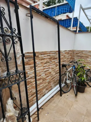 Cancelas rejas de hierro forjado