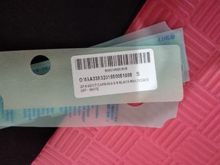 Camiseta Off-White Negra Estampada Talla S