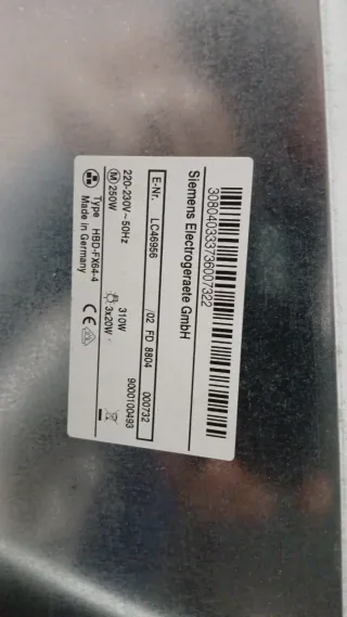 Campana extractora Siemens 90 cm