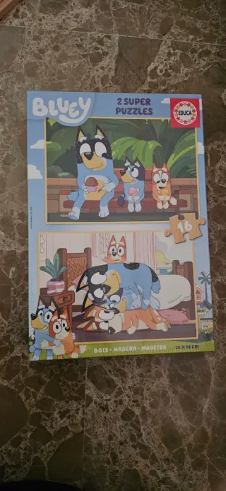 Puzzle Bluey 2 Super Puzzles Educa