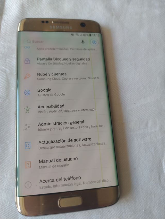 Samsung Galaxy S7 edge Dorado