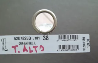 Stivali Nero Giardini donna n.38,con tacco.