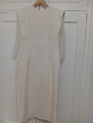 Vestido blanco boda civil