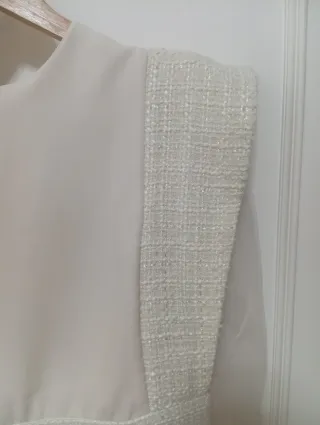 Vestido blanco boda civil