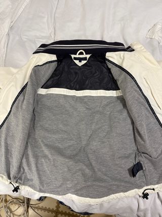 Chaqueta Tommy Hilfiger Blanca/beige Oversize