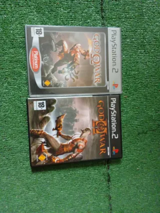 God of War 1 y 2 PS2 Platinum