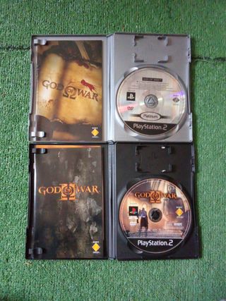 God of War 1 y 2 PS2 Platinum