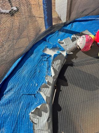 Cama elástica Wellactive con red de seguridad