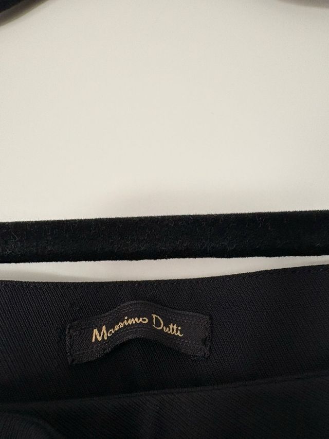 Pantalón negro mujer Massimo Dutti
