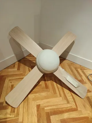 Ventilador de techo 3 velocidades y 3 luces
