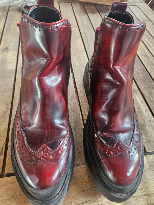 Stivaletti Primadonna Borgogna