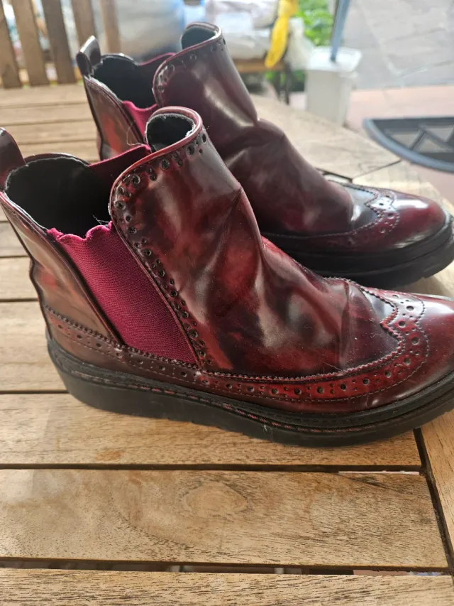 Stivaletti Primadonna Borgogna