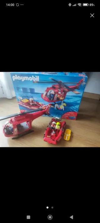 Pack Superhéroes + Playmobil Rescate Marítimo