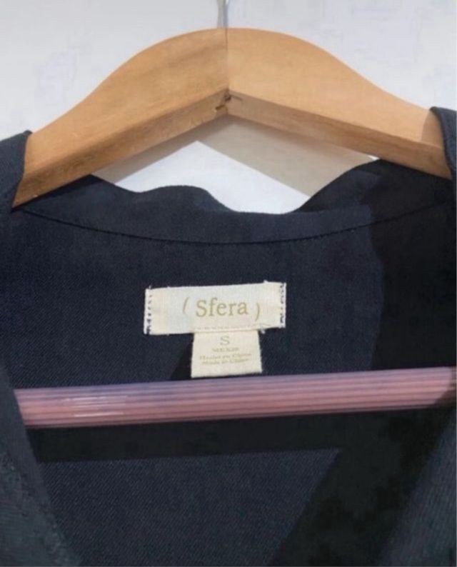 Vestido negro Sfera