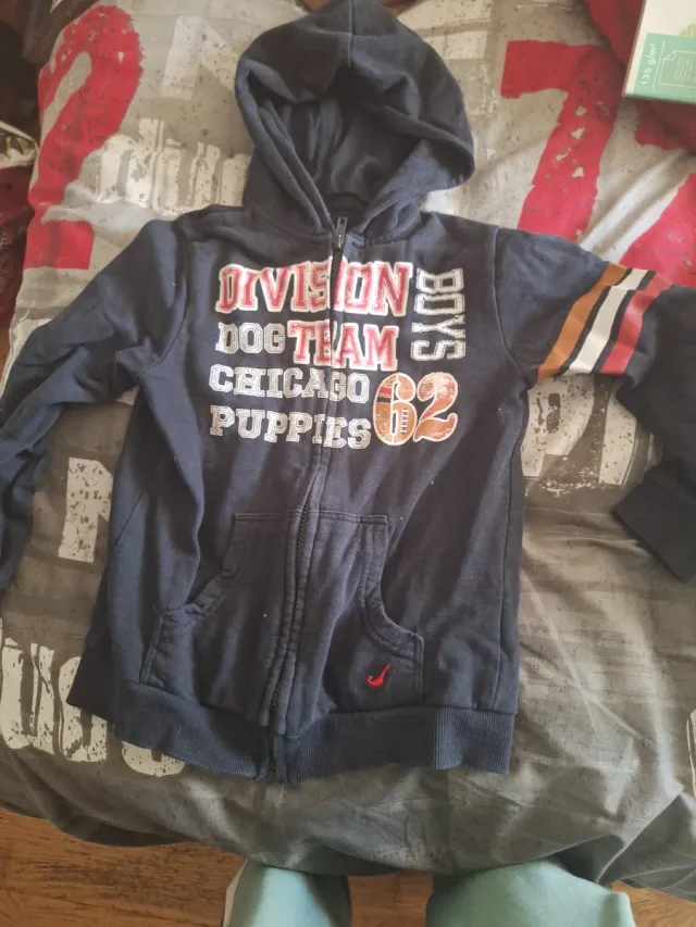 Sudadera niño Division Dog Team Chicago. Charanga