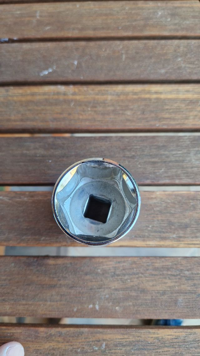 Tubo hexagonal 32mm Cromo Vanadio