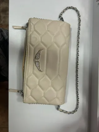 Zadig Bolso Clutch/Bandolera Beige Acolchado