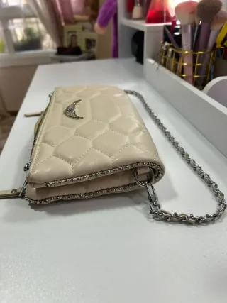 Zadig Bolso Clutch/Bandolera Beige Acolchado