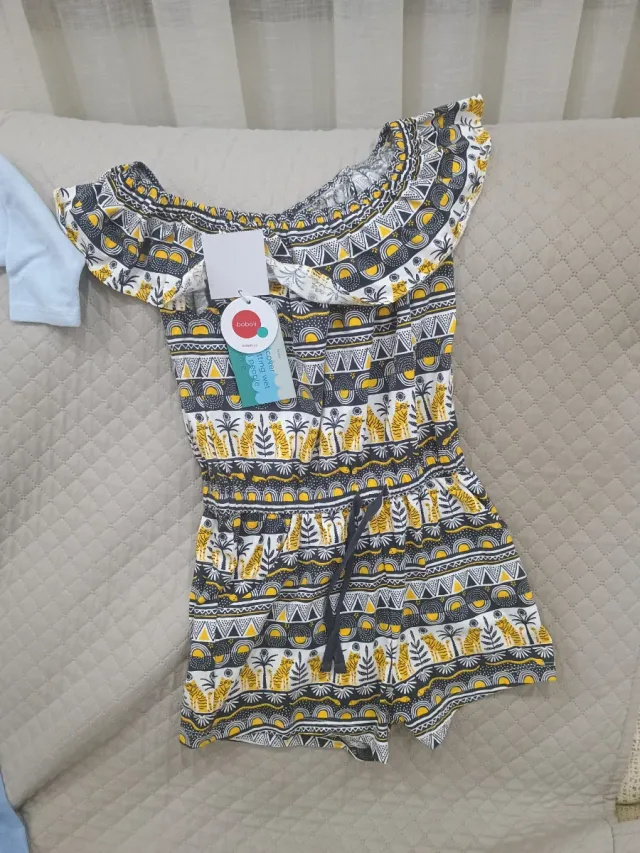 Vestido niña Boboli estampado