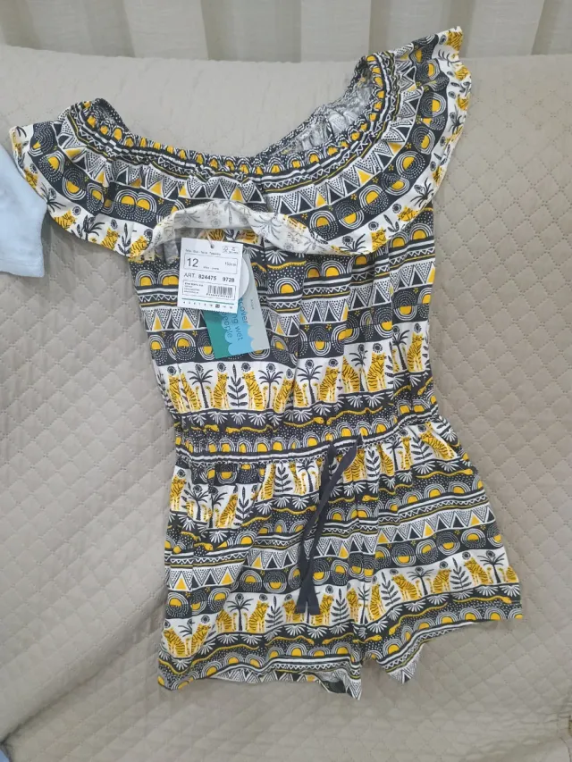 Vestido niña Boboli estampado
