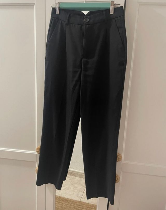Pantalón de traje negro