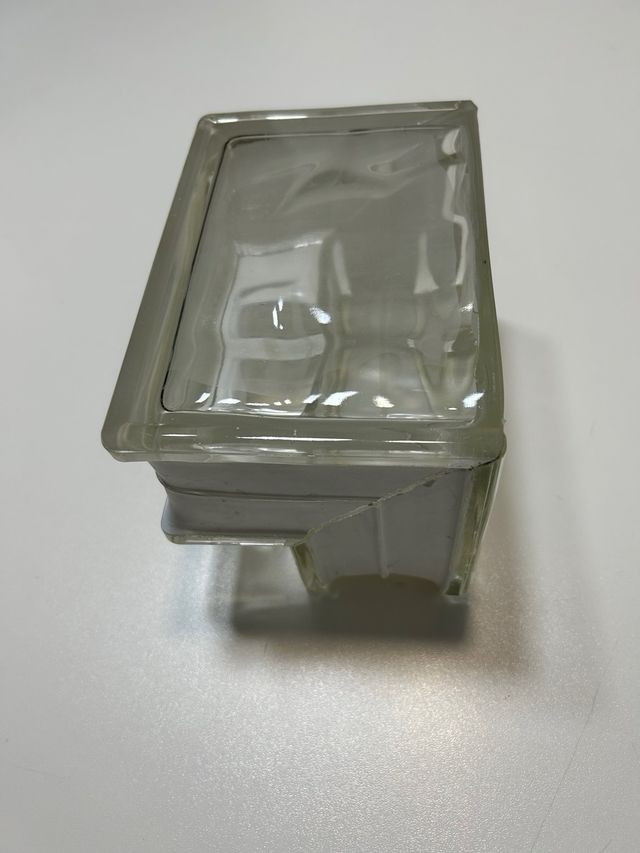 Bloque de cristal para esquina