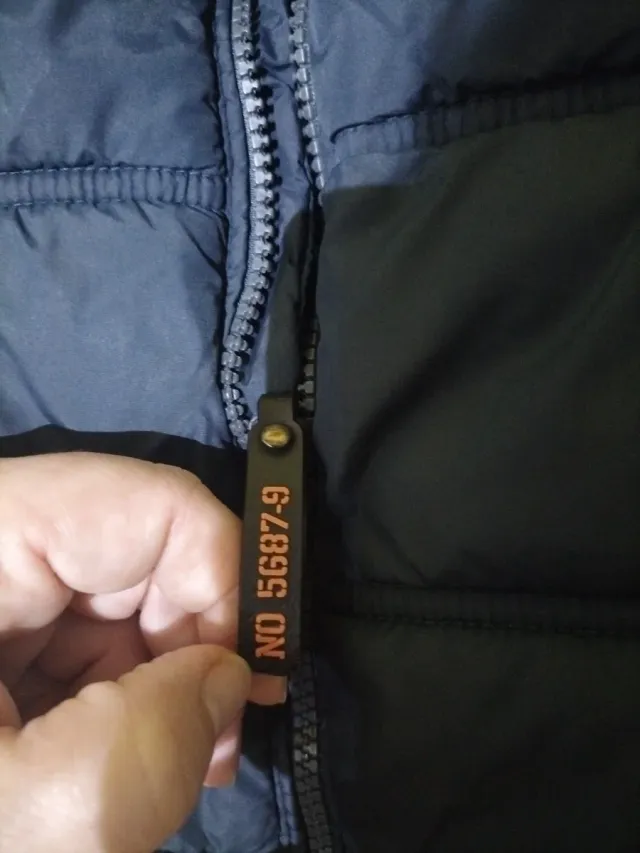 Chaleco niño azul talla 5/6