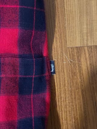 Camicia Stussy a quadri rossa e nera