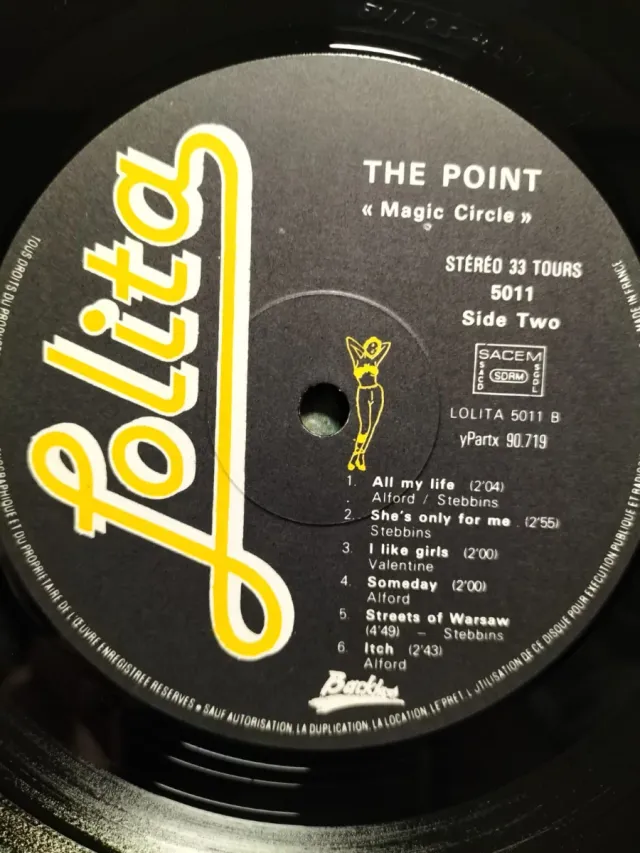 The Point - Magic Circle LP. USA Garage psych