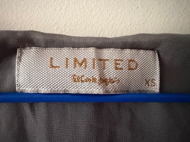 Camiseta Limited Gris Plisada Talla Única