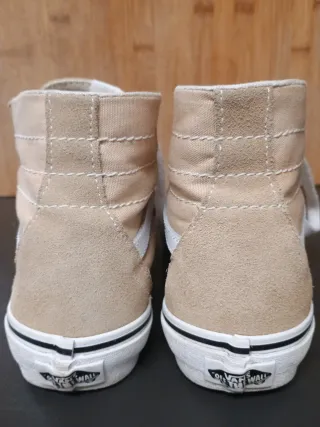 Zapatillas Vans Sk8-Hi Tapered Beige T.38.5