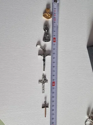 Pendientes de perlas y dorados/plateados