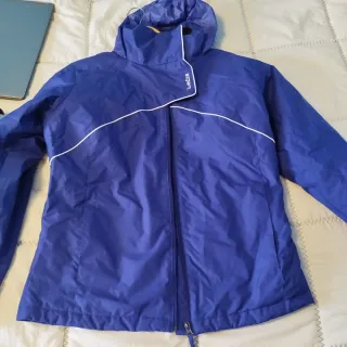 Abrigo de nieve azul