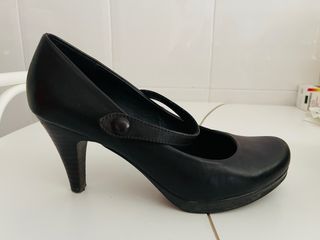 Zapato de tacón piel Zendra (Corte Inglés)