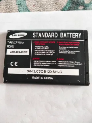 Cargador y Batería originales Samsung