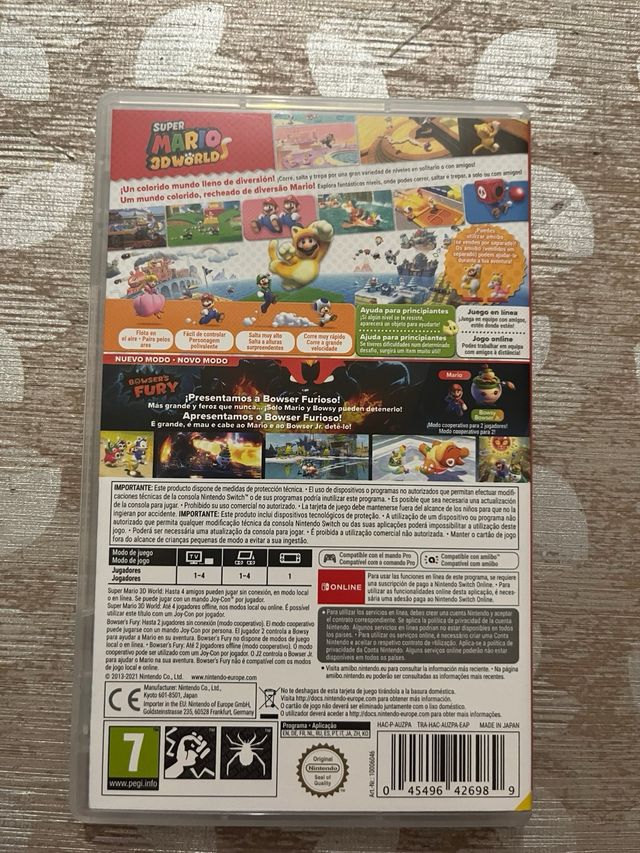 Super Mario 3D World + Bowser's Fury Switch