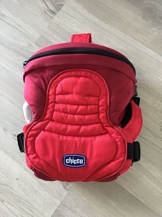 Mochila Porta Bebé Chicco Original Roja