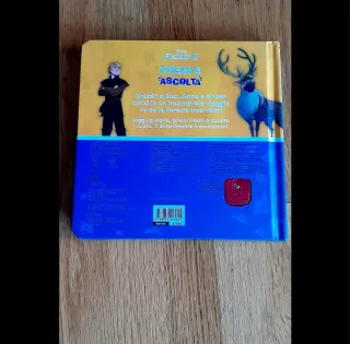 Lote 3 libros Frozen en italiano. Como nuevos