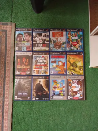 Lote 12 Juegos PlayStation 2 PS2